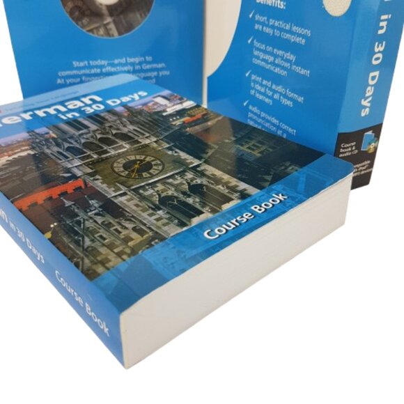 CD BERLITZ German in 30 Days Language Training Audio CD and Course Book Box Set - Picture 6 of 11